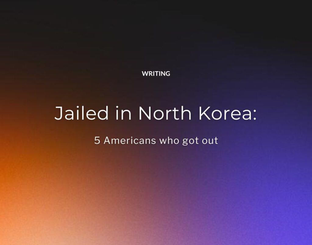 Jailed in North Korea 5 Americans who got out