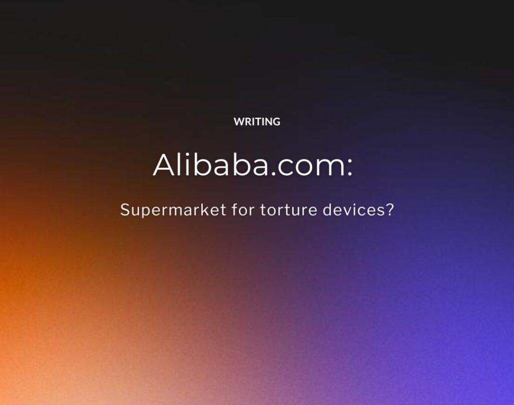 Alibaba.com Supermarket for torture devices