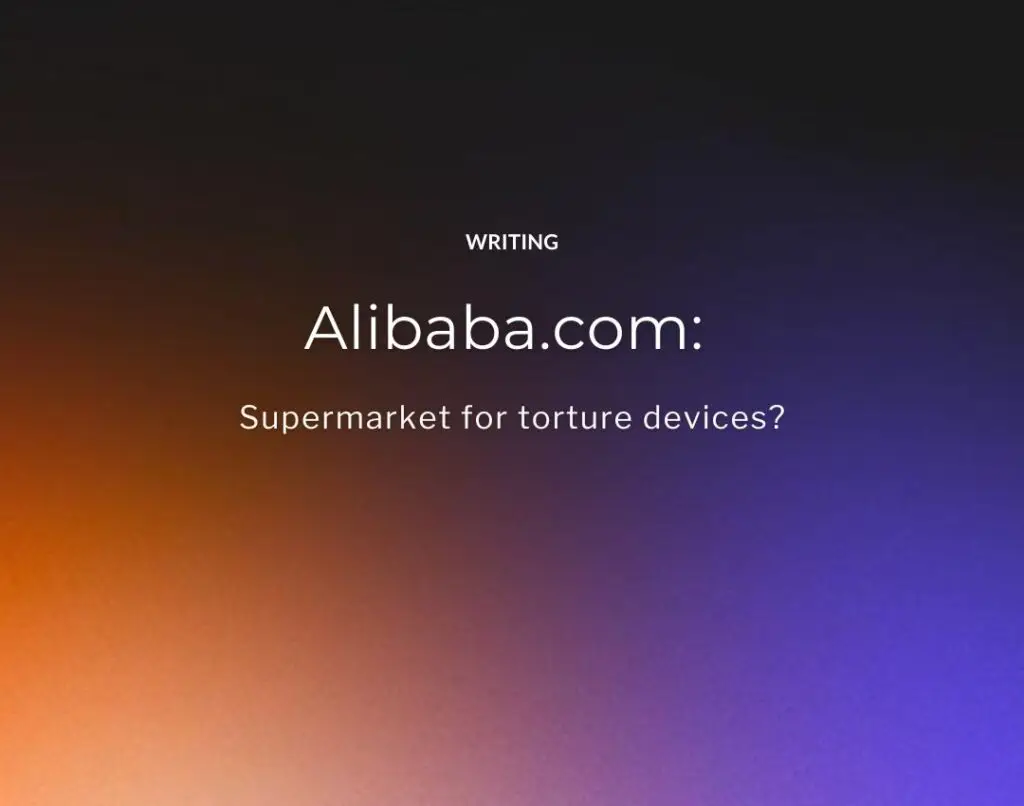 Alibaba.com Supermarket for torture devices