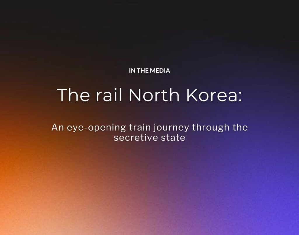 The rail North Korea An eye-opening train journey through the secretive state