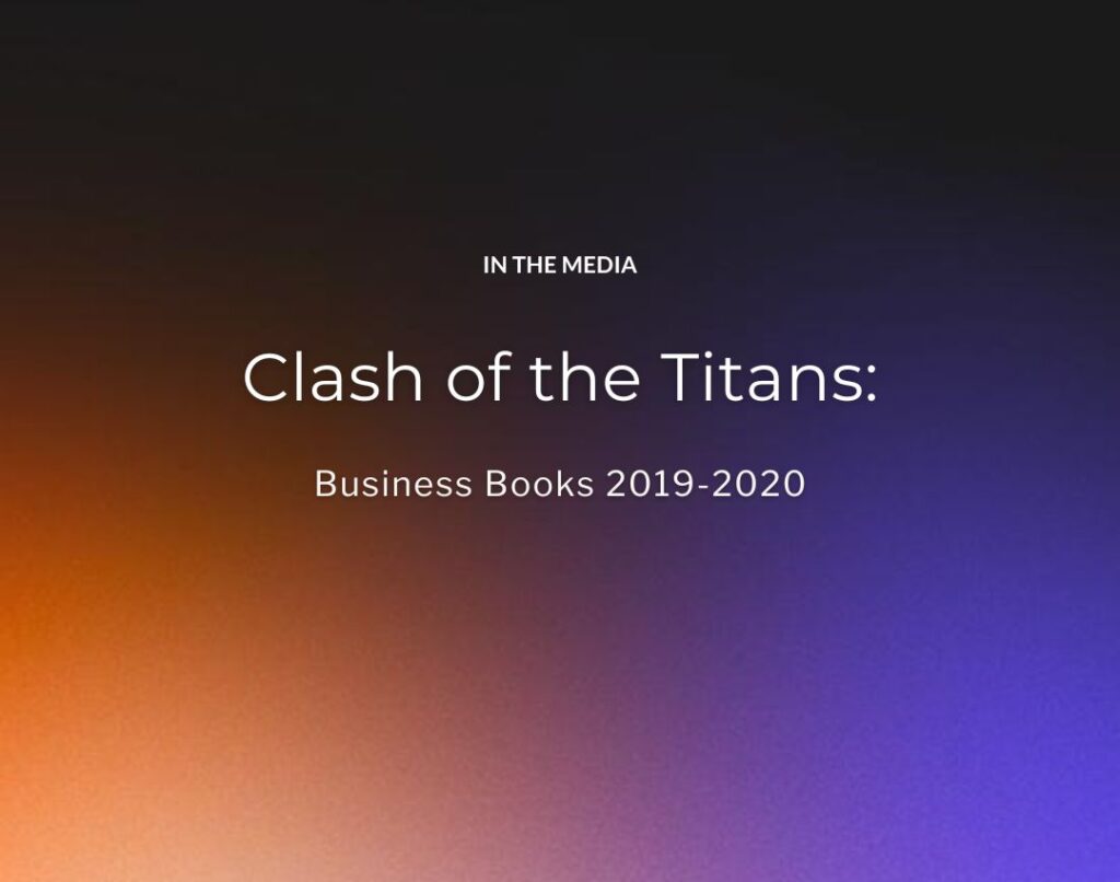 Clash of the Titans Business Books 2019-2020