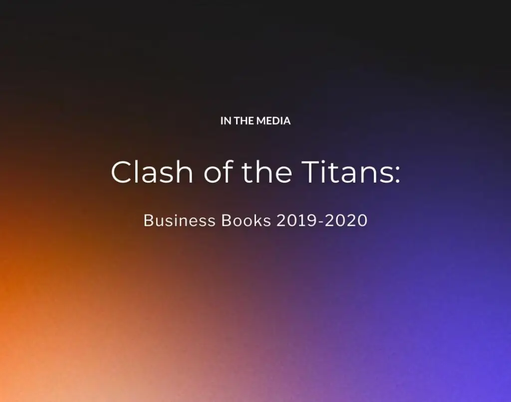 Clash of the Titans Business Books 2019-2020