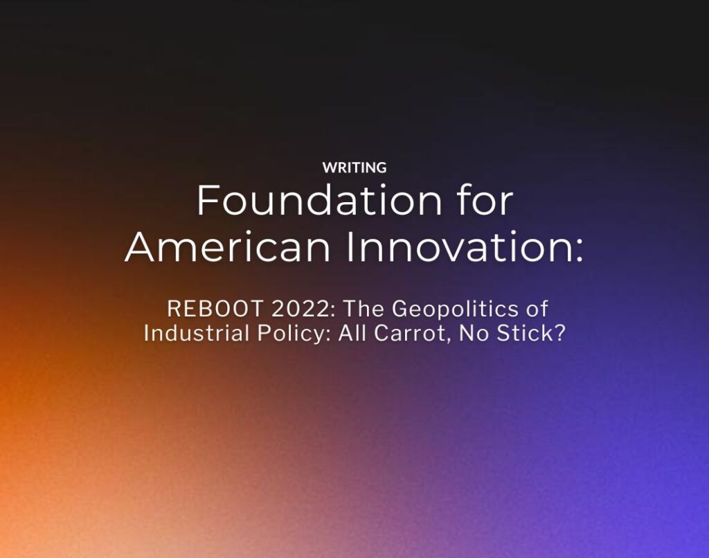 Foundation for American Innovation: